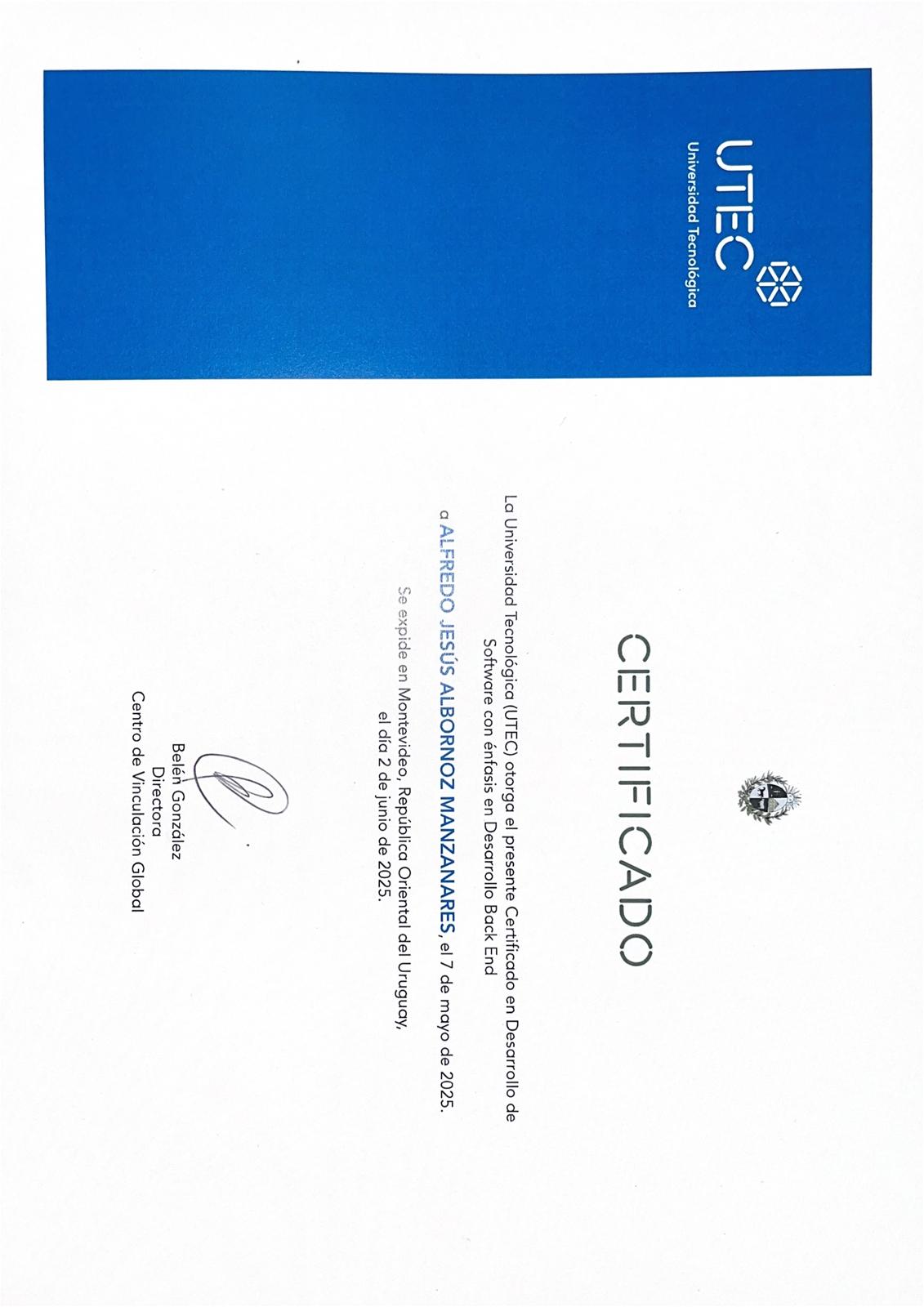 UTEC + Especializacion